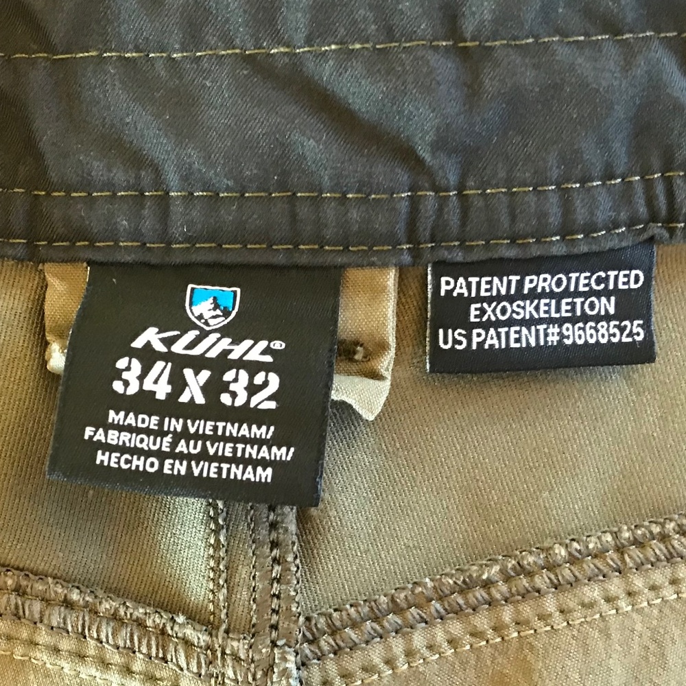 GORPCORE 🔥KUHL RADIKL KLASSIK OLIVE  PANTS 34 X 32 - Picture 10 of 15